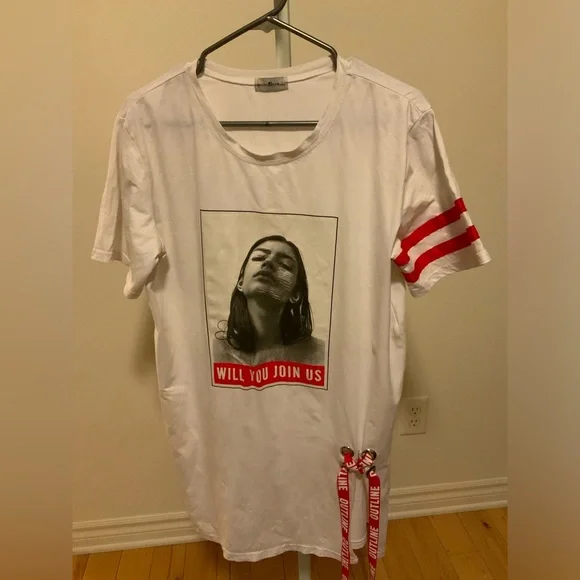 Red Graphic Tee - Picture 1 of 2